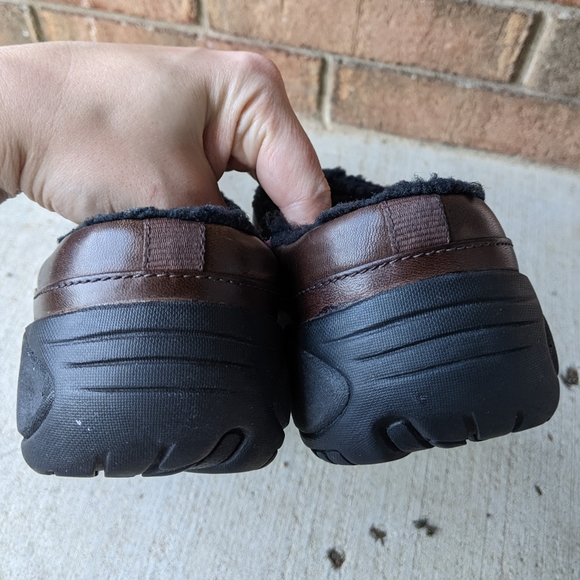 Merrell Encore Ice Smooth Bug Brown Lined Clogs Women's Size 7 - Picture 9 of 9